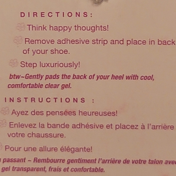 Apara gel heel liners - 2 pairs - Picture 4 of 4